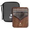 Kalimba Sela SEKL21MS, 21, Black Walnut Solid