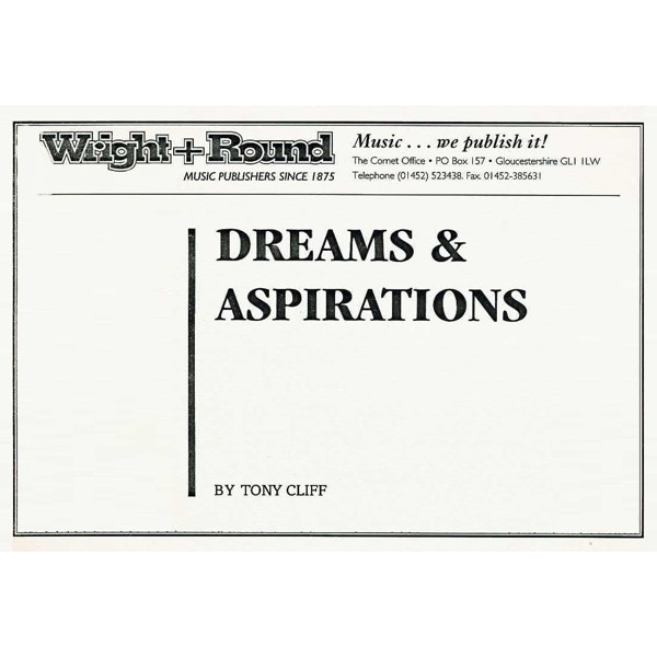 Dreams & Aspirations, Cliff. Brass Band