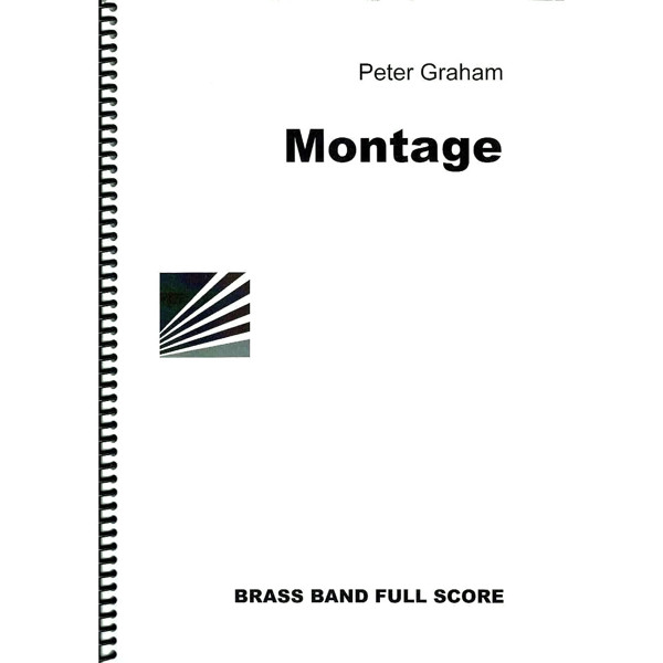 Montage, Peter Graham. Brass Band Score 