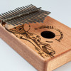 Kalimba Sela Art Series E-250, 17, Peaceful Mind