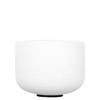 Singing Bowl Set Sela Crystal Frosted Series SECF-SET, 440Hz, 7 Crystal Singing Bowls, 8-14, Incl. 3 Mallets -Wood - Crystal Half - Crystal Full