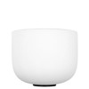 Singing Bowl Set Sela Crystal Frosted Series SECF-SET, 440Hz, 7 Crystal Singing Bowls, 8-14, Incl. 3 Mallets -Wood - Crystal Half - Crystal Full