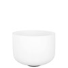 Singing Bowl Set Sela Crystal Frosted Series SECF-SET, 440Hz, 7 Crystal Singing Bowls, 8-14, Incl. 3 Mallets -Wood - Crystal Half - Crystal Full
