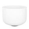 Singing Bowl Sela Crystal Frosted Series SECFU10D, 443Hz, 10, Incl. Wood Mallet, D