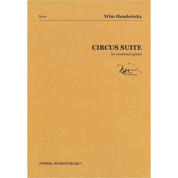Circus suite, Wim Henderickx. Woodwind Quintet