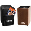 Cajon Sela Primera Series SE-191-EN, Brown, Bundle Inkludert Lærebok på Engelsk.