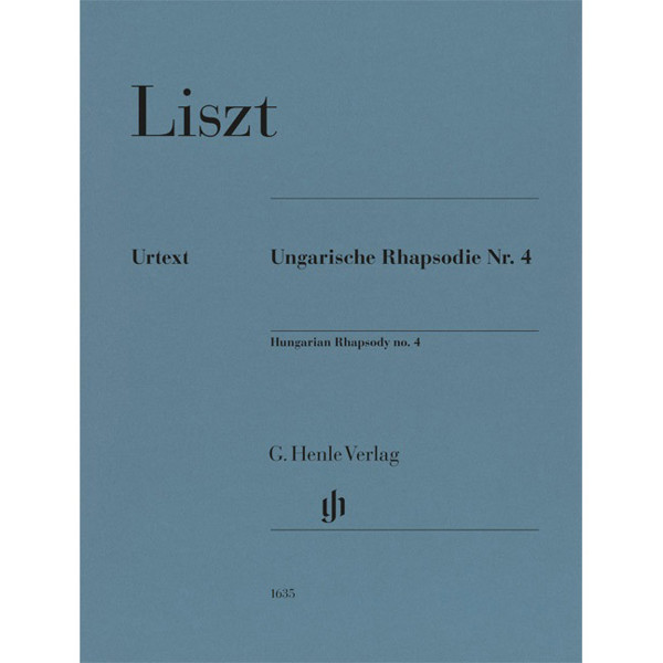 Hungarian Rhapsody no. 4, Franz Liszt - Piano