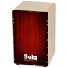 Cajon Sela Varios Series SE-128-EN, Red, Bundle Inkludert Lærebok på Engelsk.