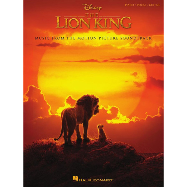 The Lion King. Piano/Vocal/Guitar