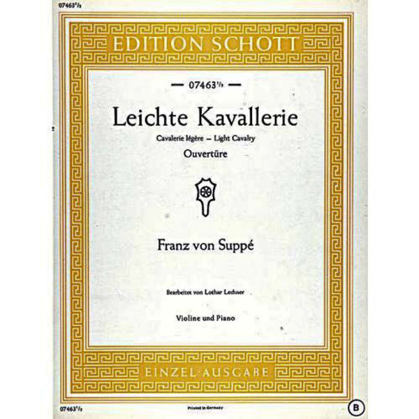 Light Cavalry Overture, Franz von Suppe arr. Lothar Lechner. Violin and Piano