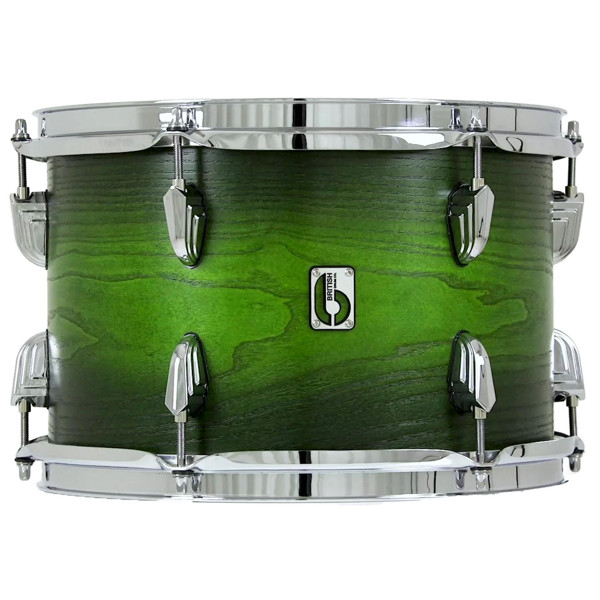 Tom-Tomtromme British Drum Co. Legend LEG-10-7-RT-ONG, 10x7, Orinoco Green