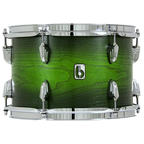 Tom-Tomtromme British Drum Co. Legend LEG-12-8-RT-ONG, 12x8, Orinoco Green