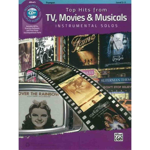 Top Hits from TV, Movies & Musicals, Instrumental Solos Trumpet