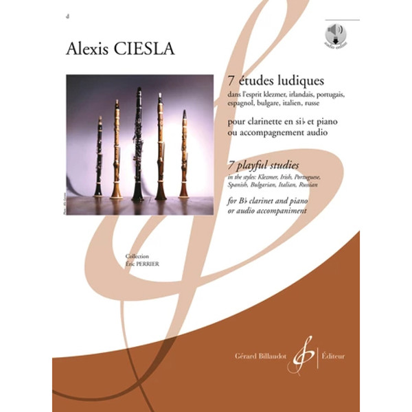 7 Etudes Ludiques, Alexis Ciesla. Clarinet