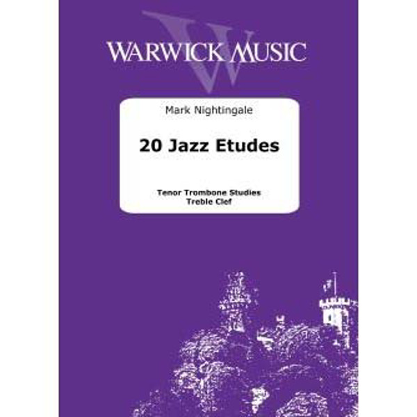 20 Jazz Etudes, Mark Nightingale. Tenor Trombone TC Book and Audio Online