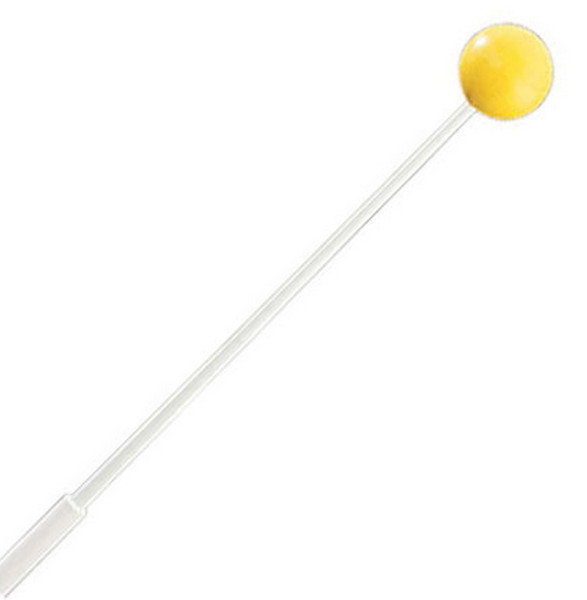 Xylofonkøller Musser M1, Rubber, Two-Step Handle, Soft, 1, Yellow