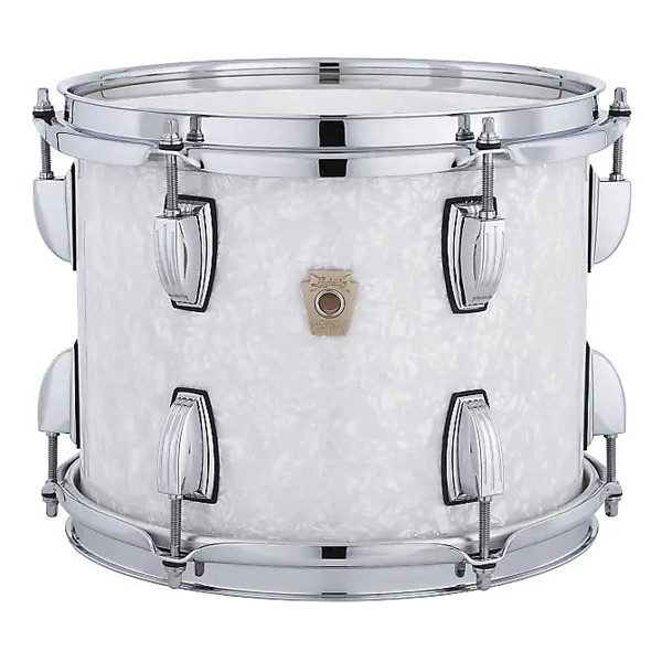 Tom-Tomtromme Ludwig Classic Maple Standard LT880AM0P, 10x8, m/Atlas Mount & Mini Classic Lug, Black Oyster Pearl