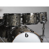 Slagverk British Drum Co. Legend Ultra Fusion Kit 22 Shell Pack LEG-22-FS-SS-13, 22 + 13, Sterling Silver