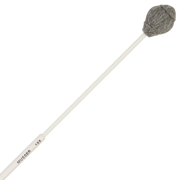 Marimbakøller Musser MUS108, Yarn, Two-Step Handle, Hard, 1, Gray