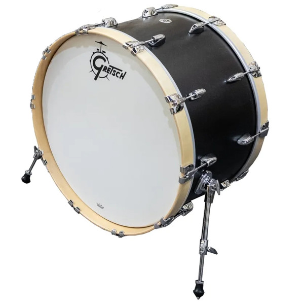 Stortromme Gretsch Brooklyn, 22x14, Satin Black Metallic