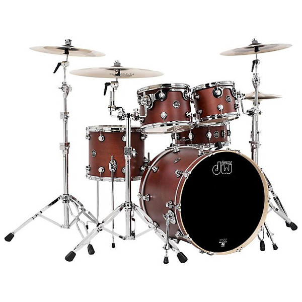 Slagverk DW Performance Series FP 10-12 TT, 14 FT, 20 BD, 14 SD, Tobacco Stain Satin Oil