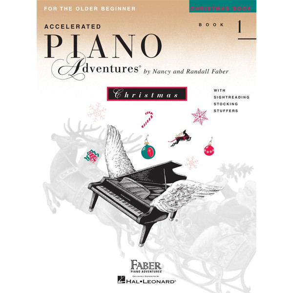 Piano Adventures Christmas Book 1 for the Older Beginner