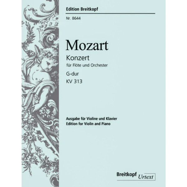 Flute Concerto No. 1 in G major K. 313 (285c), Wolfgang Amadeus Mozart. Flute and Piano