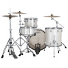 Slagverk Ludwig NeuSonic Fab 22 Shell Pack, m/Triad Mount, Silver Silk