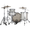 Slagverk Ludwig NeuSonic Pro Beat 24 Shell Pack, m/Triad Mount, Silver Silk