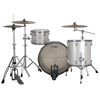 Slagverk Ludwig NeuSonic Pro Beat 24 Shell Pack, m/Triad Mount, Silver Silk