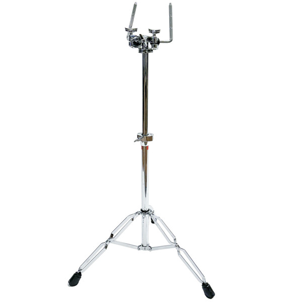 Tom-Tomstativ Ludwig LAP441TS/LM442TSR, Atlas Pro/Modular Tall Double Tom Std, 12.5mm Atlas L-arm Mounts - Double Brace