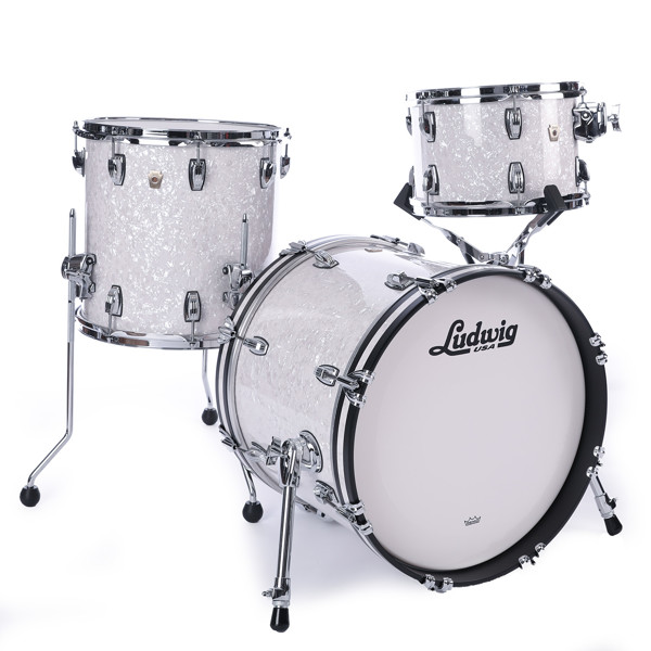 Slagverk Ludwig Classic Maple Custom, 18 White Marine Pearl