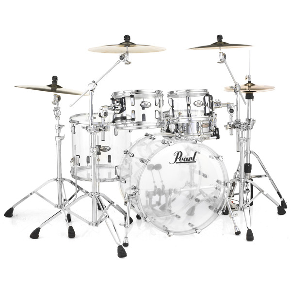 Slagverk Pearl Crystal Beat CRB504P/C730, 20, Clear Acrylic