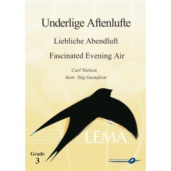 Underlige Aftenlufte, Carl Nielsen arr. Stig Gustafson. Concert Band 3