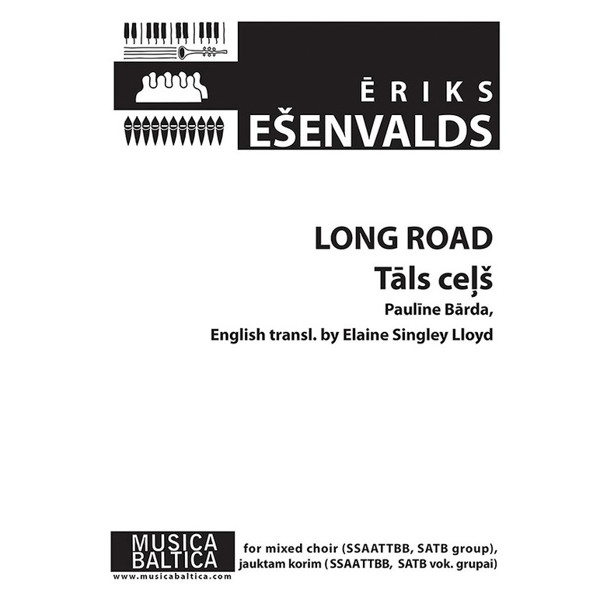 Long Road, Eriks Esenvalds. SATB (SSAATTBB Choral Octavo)