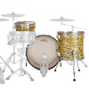 Slagverk Ludwig Classic Maple Pro Beat 24 Shell Pack, m/Atlas Mount, Lemon Oyster