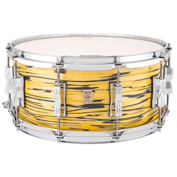 Skarptromme Ludwig Classic Maple LS403XXA2, 14x6,5, 10-Lug, Lemon Oyster