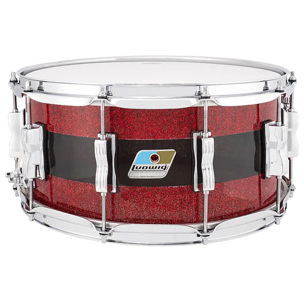 Skarptromme Ludwig Vistalite LS903VXXK1, 14x6,5, 50th Anniversary Red Sparkle/Smoke Vistalite