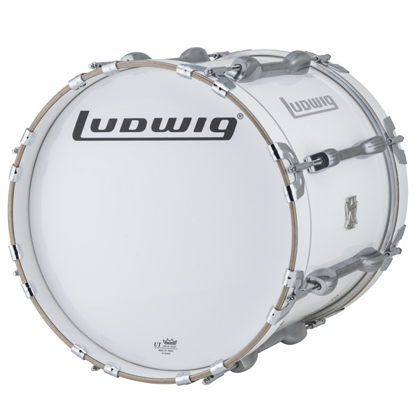 Marsjstortromme Ludwig Ultimate Bass LUMB18PW, 18x14, White