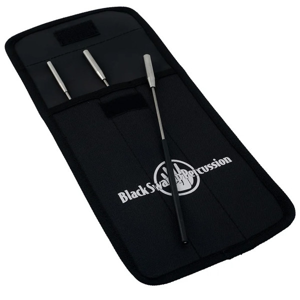 Triangelpinnesett Black Swamp Stainless Steel Spectrum SPSET-1-ST, Set of 3 w/Nylon Bag