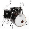 Slagverk Pearl Export EXX725SBR-EXX22P, 22 Jet Black m/Stativer og Cymbaler