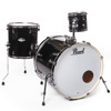 Slagverk Pearl Export EXX725SBR-EXX22P, 22 Jet Black m/Stativer og Cymbaler