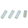 Cymbalforing Dixon 4-Pack, 6mm White Plastic