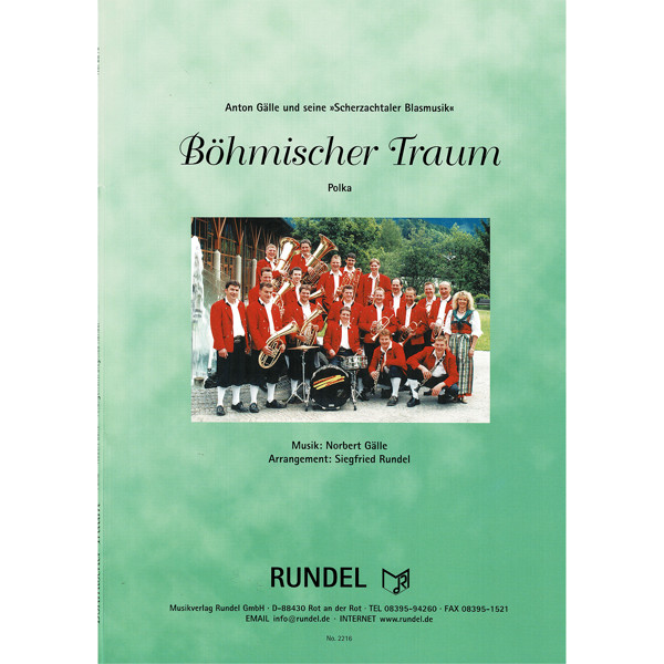 Böhmischer Traum (Polka), Norberg Gälle arr Siegfried Rundel. Concert Band