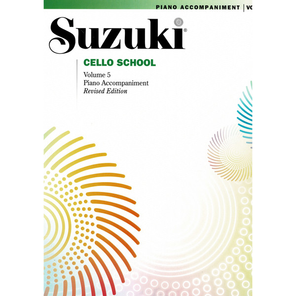 Suzuki Cello School vol 5 Pianoacc. Book