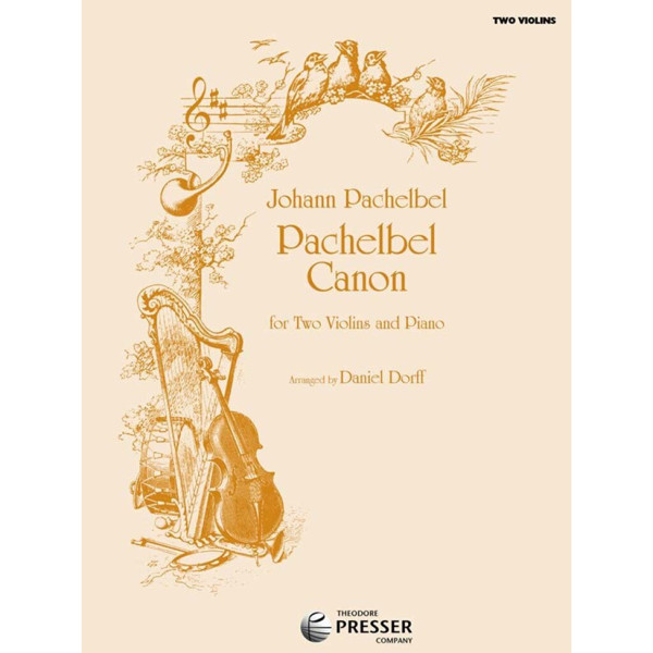 Canon in D, Johann Pacelbel arr. Daniel Dorff. 2 Violins and Piano