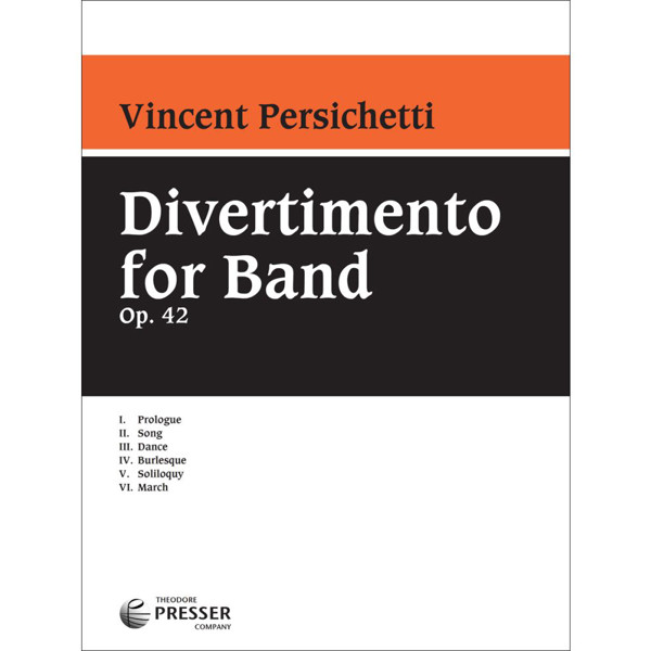 Divertimento for Band, Vincent Persichetti. Concert Band