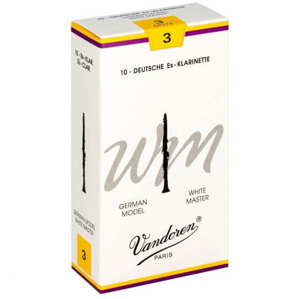 Klarinettrør Eb Vandoren White Master 2,5 German