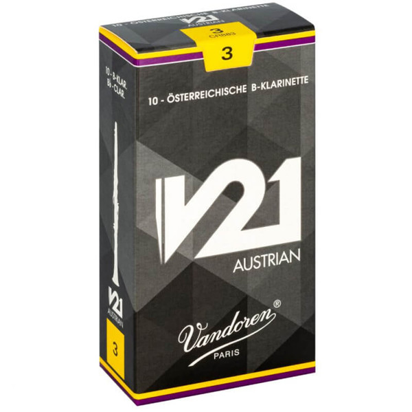 Klarinettrør Bb Vandoren V21 2 (Austrian reeds)