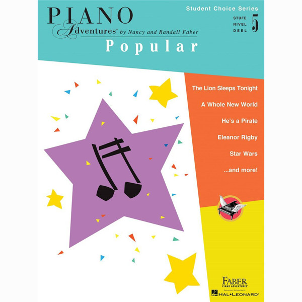 Piano Adventures Popular Level 5, Nancy & Randall Faber